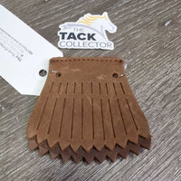 2 prs Leather Roper Boot Fringes, bag *like new
