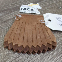 2 prs Leather Roper Boot Fringes, bag *like new
