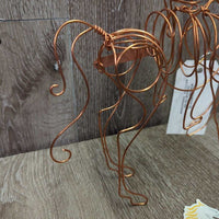 Wire Horse & Cowboy Figure "TRAC Top Five 2005 Open" *vgc
