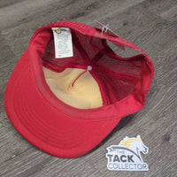 Mesh Ball Cap "3D Running Horse" *gc, dents, dents
