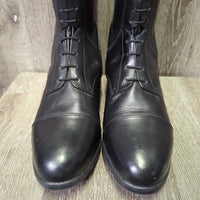Pr Field Boots, Black Nylon Boot Bag *xc/vgc, mnr creases, hair, dirt
