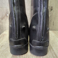 Pr Field Boots, Black Nylon Boot Bag *xc/vgc, mnr creases, hair, dirt

