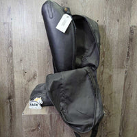 Pr Field Boots, Black Nylon Boot Bag *xc/vgc, mnr creases, hair, dirt
