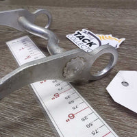 Aluminum Low Port Western Curb Bit *gc, older, scuffs, rubs, stains, scrapes

