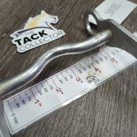 Aluminum Low Port Western Curb Bit *gc, older, scuffs, rubs, stains, scrapes
