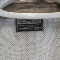 MENS SS Polo Shirt, 1/4 Button Up *gc/fair, frayed/faded collar, dingy
