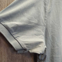 MENS SS Polo Shirt, 1/4 Button up, Mesh Back & Shoulders
