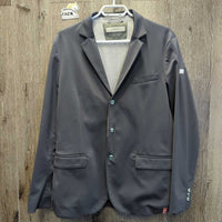 MENS Show Jacket, Zipper, Snaps *xc/vgc, mnr dirt/stains?, pucker & tag thread

