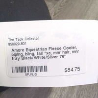 Fleece Cooler, piping, bling, tail *xc, mnr hair, mnr fray, threads

