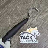 Soft Touch Thick Plastic Hoof Pick, tag *new
