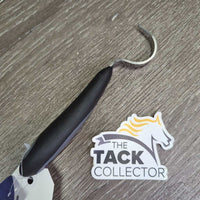 Soft Touch Thick Plastic Hoof Pick, tag *new
