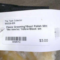 Fleece Grooming?Boot Polish Mitt *like new/xc
