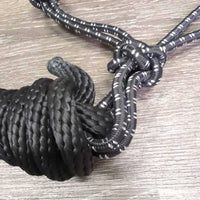 Stiff Nylon Rope Halter, attached Lead Rope *like new
