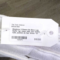 2 Fleece No Bow Leg Quilts *gc, clean, pills, mnr stains, rubs, puckers & hair
