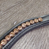 'U-Shaped' Padded Bling Browband *like new

