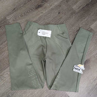 Euroseat Riding Tight Breeches, pockets, Pull On *xc, mnr snags, undone seam stitching

