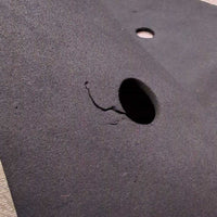 Neoprene Non Slip Half - Under Pad *gc/fair, splits, slices, rough edges, trimmed
