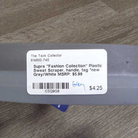 "Fashion Collection" Plastic Sweat Scraper, handle, tag *new
