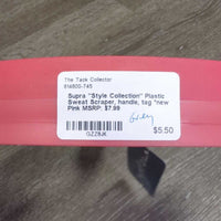 "Style Collection" Plastic Sweat Scraper, handle, tag *new
