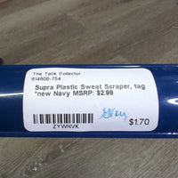 Plastic Sweat Scraper, tag *new
