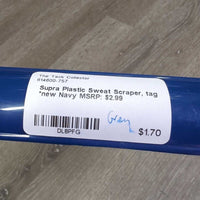 Plastic Sweat Scraper, tag *new
