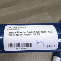Plastic Sweat Scraper, tag *new
