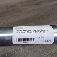 Aluminum Sweat Scraper, tag *new
