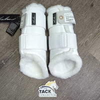 Closed Boots, Fleece Lined, velcro, bag, tag *new
