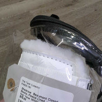 Closed Boots, Fleece Lined, velcro, bag, tag *new
