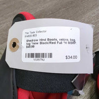 Hind Boots, velcro, bag, tag *new
