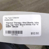 Hind Boots, tabs, bag, tag *new
