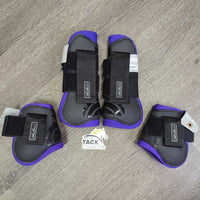 Open Front & Hind Boots, Bag, Tags *new
