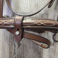 Rsd/Padded FS Monocrown Bridle, Flash, Tag *new
