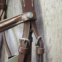 Rsd/Padded FS Monocrown Bridle, Flash, Tag *new

