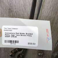 Rsd Bridle, Braided Reins, tags *new
