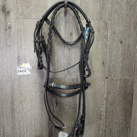 Rsd Bridle, Braided Reins, tags *new
