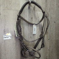 Rsd/Padded FS Figure 8 Monocrown Bridle, tag *new
