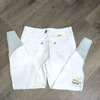 Euro Seat Breeches *xc/vgc, v.mnr snags, rubs, pills, stains & pulled seam

