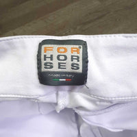 Euro Seat Breeches *xc/vgc, v.mnr snags, rubs, pills, stains & pulled seam
