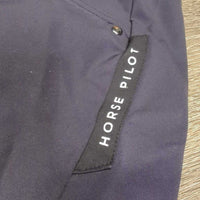 Euro Seat Breeches *vgc/xc, mnr puckers, knee & logo rubs/peels
