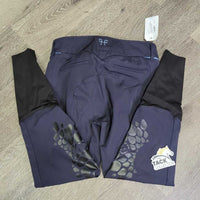 Euro Seat Breeches *vgc/xc, mnr puckers, knee & logo rubs/peels
