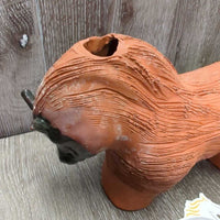 Vintage ? Horse Chia Pet Container *vgc, clean, mnr residue

