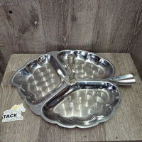 Silver Trophy Plate "North Country QHS 1982" *gc, dirty, stains
