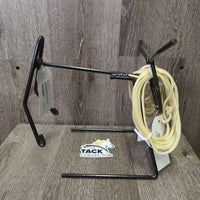 Metal Toy Roping Steer, 2x ropes *vgc, tag, mnr dirt, stains, rubs
