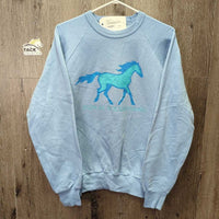 Penmans Sweatshirt "Harmony in Horsemanship" *gc/fair, rubs, v.pilly, mnr hair, older
