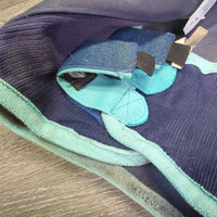 Mesh Thick Fly Mask, ears *gc/fair, tape repair, faded, rubs, snags, pills, small holes, dirt, hairy, stains, older
