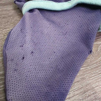 Mesh Thick Fly Mask, ears *gc/fair, tape repair, faded, rubs, snags, pills, small holes, dirt, hairy, stains, older
