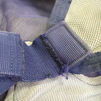 Fine Mesh Fly Mask, ears *gc, snags, rubs, marker, creasesm stains, frays, pills
