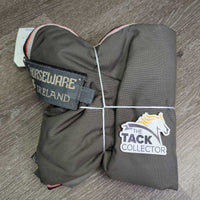 Rain Neck ONLY, 2x flat velcro *vgc, clean, v. mnr wpf, mnr stains, faded, threads, scrapes, rubs
