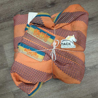 Med Winter Blanket, detach neck *gc/fair, NO legs, mnr wpf, snags, repairs, dirty, stains, hair, v.faded
